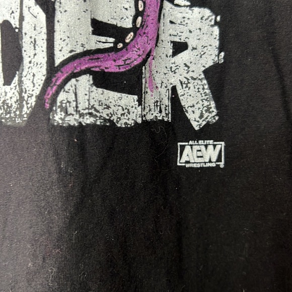 All Elite  Wrestling Dark Order Tentacles skull tee XL - Picture 3 of 6